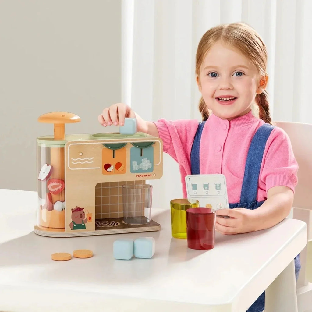 Topbright Wooden Juice Boutique Play Set