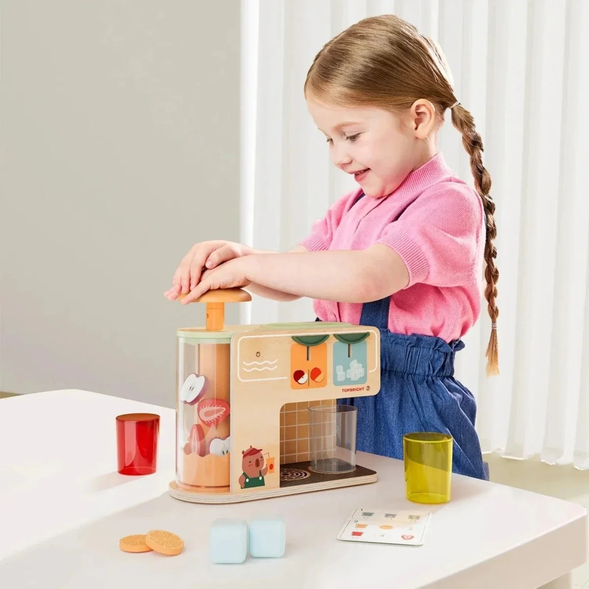 Topbright Wooden Juice Boutique Play Set
