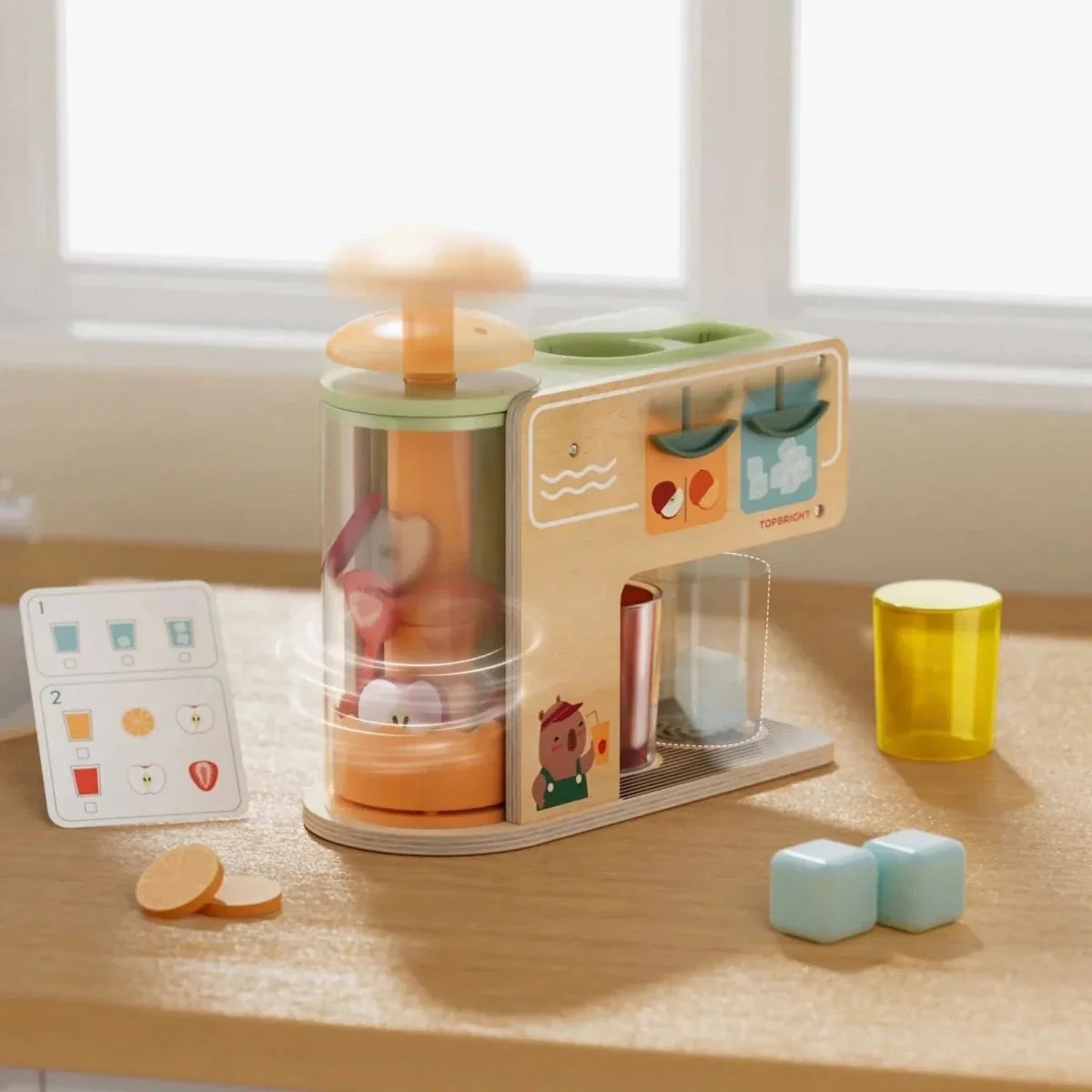 Topbright Wooden Juice Boutique Play Set