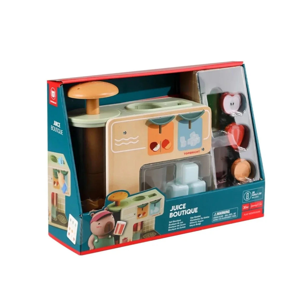 Topbright Wooden Juice Boutique Play Set