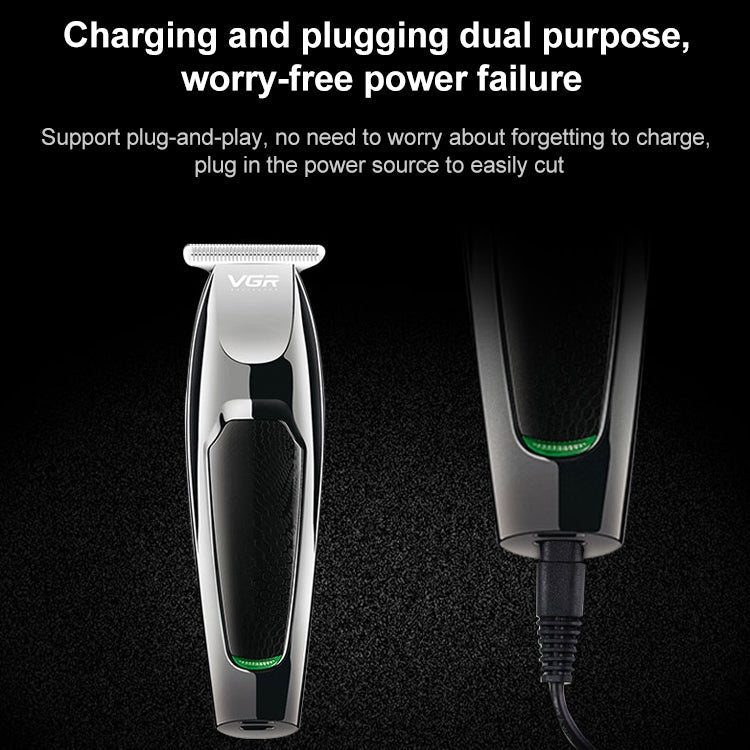 VGR V-030 10W USB Cutter Head Engraving Electric Hair Clipper with 5 Limit Combs, V-030