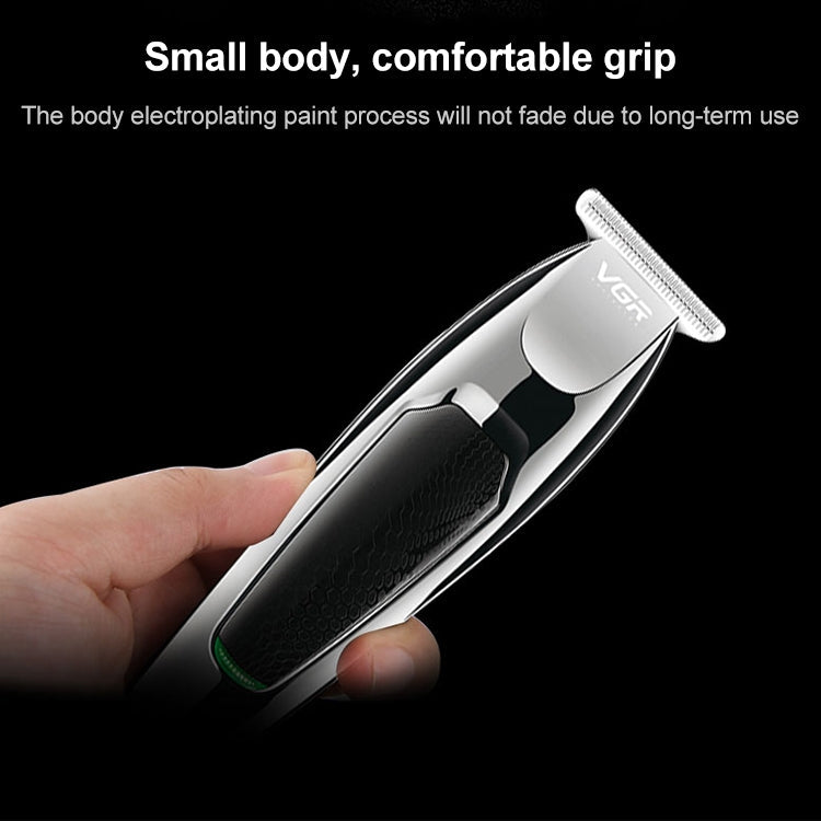 VGR V-030 10W USB Cutter Head Engraving Electric Hair Clipper with 5 Limit Combs, V-030