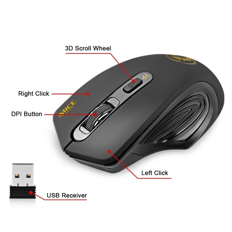 iMICE 2.4GHz 1600DPI Adjustable USB 3.0 Receiver Optical Computer Mouse, TBD003784801A, TBD003784801B, TBD003784801C, TBD003784801D, TBD003784801E, TBD003784801F, TBD003784801G, TBD003784801H