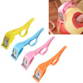 Kitchen Fruit Peeler Stainless Steel Peeling Knife Random Color Delivery