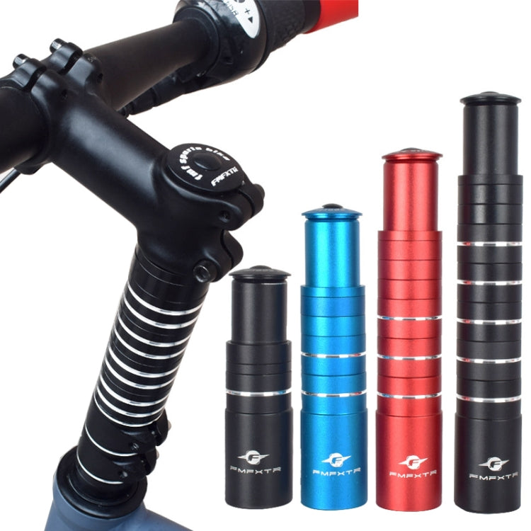 FMFXTR Mountain Bike Handlebar Aluminum Alloy Height Increaser, 8.5cm Black, 8.5cm Red, 8.5cm Blue, 11.4cm Red, 11.4cm Blue, 11.4cm Black, 14.4cm Black, 14.4cm Red, 14.4cm Blue, 17.5cm Black, 17.5cm