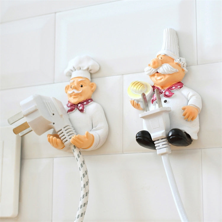 Creative Kitchen Plug Organizer Sundry Key Hanger Hook Kitchen Accessories Decoration, Specification:Foot Support