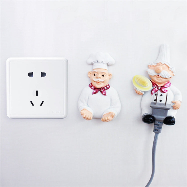 Creative Kitchen Plug Organizer Sundry Key Hanger Hook Kitchen Accessories Decoration, Specification:Foot Support