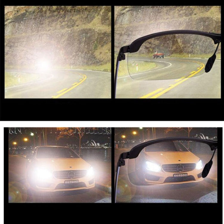 Photochromic Sunglasses Day and  Driving Eyewear(Gun Metal)