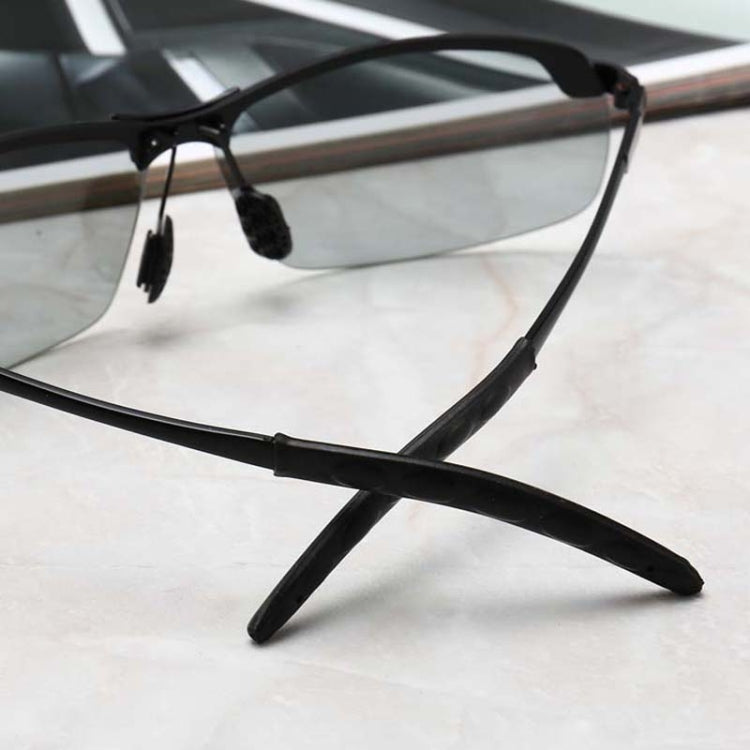 Photochromic Sunglasses Day and  Driving Eyewear(Gun Metal)
