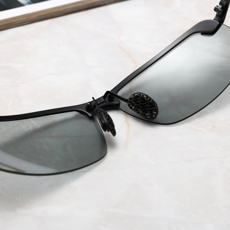 Photochromic Sunglasses Day and  Driving Eyewear(Gun Metal)