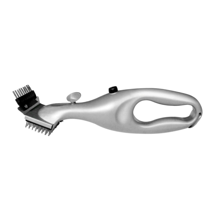 Outdoor Stainless Steel Grill Cleaner Brush BBQ Accessories Cooking Tools, Size: 10.5x9x36.5cm