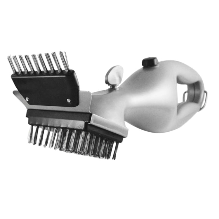 Outdoor Stainless Steel Grill Cleaner Brush BBQ Accessories Cooking Tools, Size: 10.5x9x36.5cm