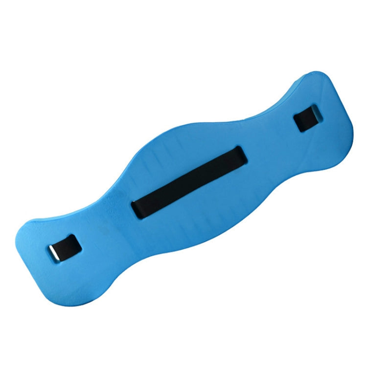 EVA Adjustable Back Floating Foam Swimming Belt Waist Training Equipment Adult Children Float Board Tool(Blue)