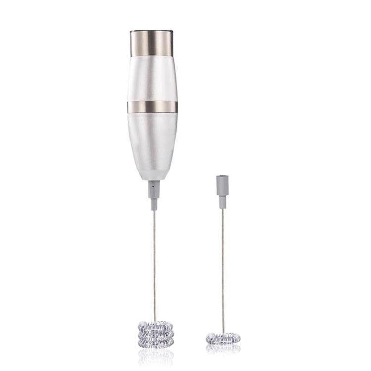 Electric Milk Frother Foamer Double Spring Triple Spring Stainless Steel Mixer