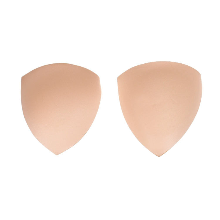 1 Pair Bra Pad Sewing Insert Soft Sponge Cup Removable Padded, Size:One size(Skin Color)