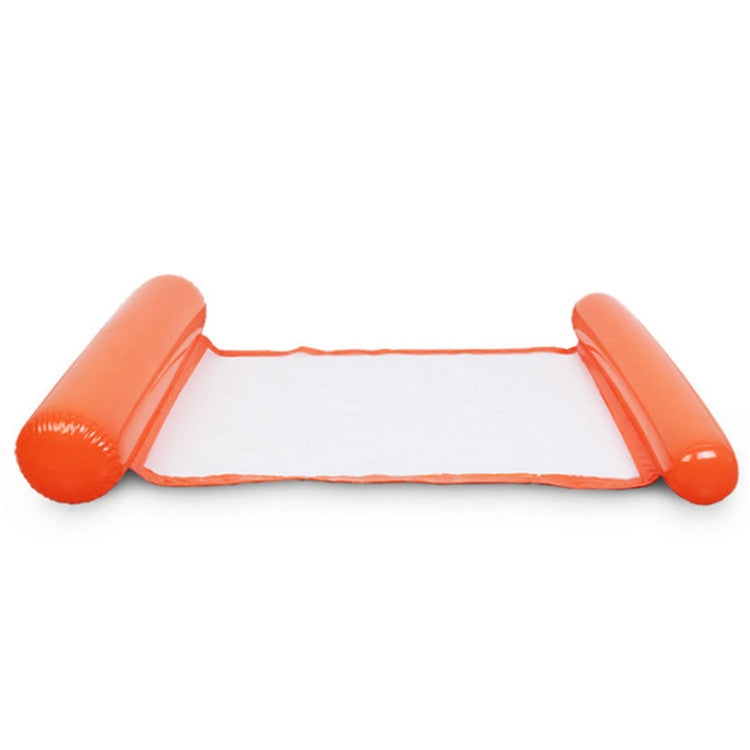 Foldable Double-purpose Backrest Float Hammock with Net, Size:120 x 75cm(Orange)