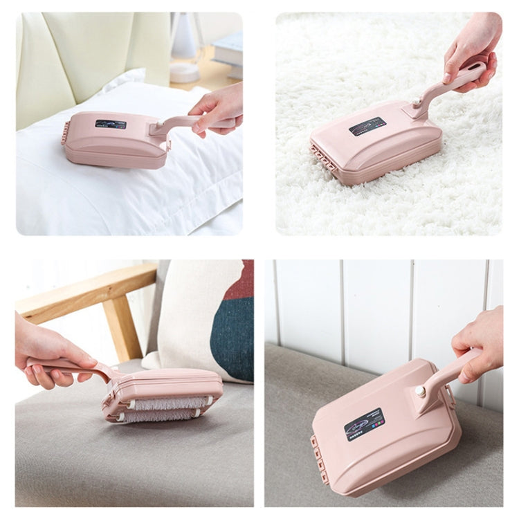 Three-row Brush Handheld Carpet Sweeper Brush Sofa Bed Pet Hair Debris Crumb Dirt Fur Cleaner Roller Cleaning Tools, Random Color Delivery