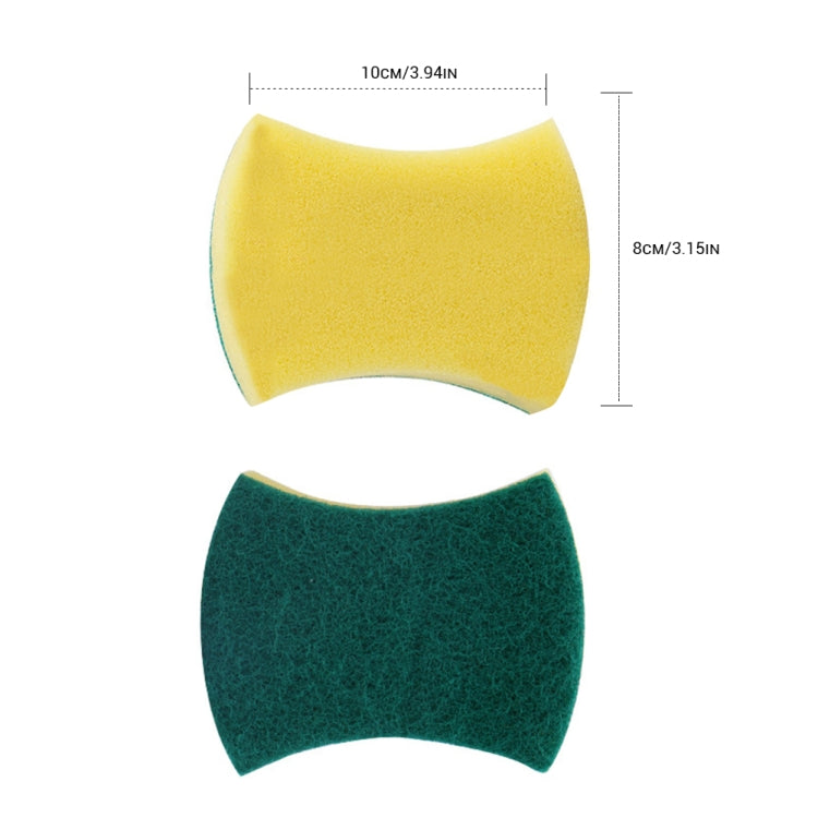Magic Sponge Eraser Cleaner Kitchen Clean Scouring Cloth Dish Washing Kitchen Cleaning Tools, Shape:Square