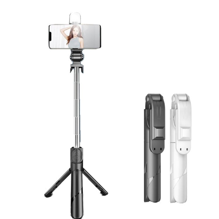 XT02S Mini Bluetooth Live Tripod Selfie Stick(Black)