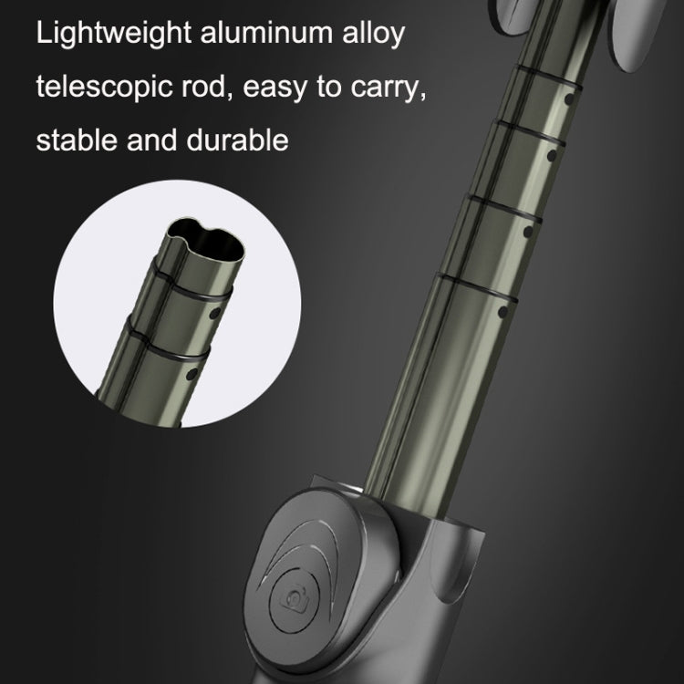 XT02S Mini Bluetooth Live Tripod Selfie Stick(Black)
