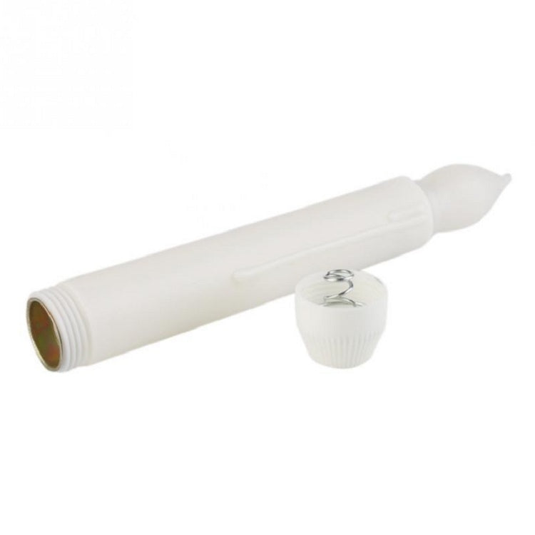 12pcs / Box LED Electronic Candle Light Flameless Long Rod Christmas Candle, Spec:Flashing Warm White Light