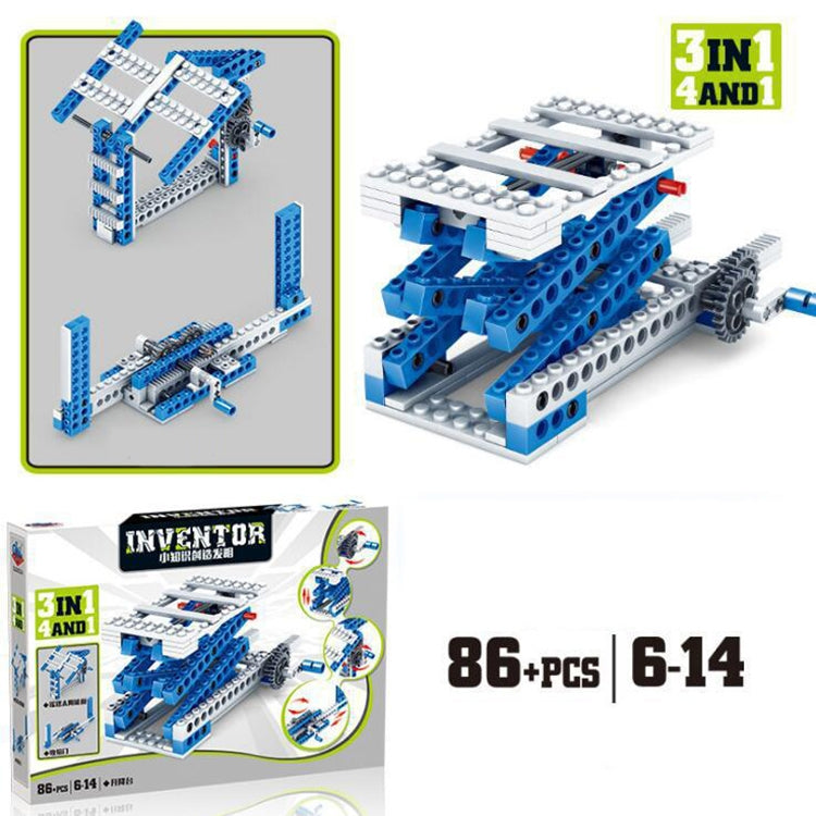 KY1001-1 Mechanical Engineering Assembled Building Blocks Children Puzzle Toys