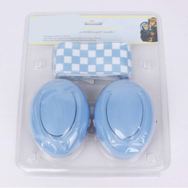 Newborn Baby Adjustable Elastic Earmuffs(Blue)