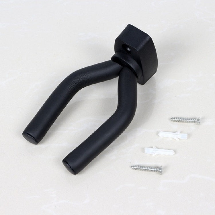 3 PCS Guitar Short Hook Wall Metal Hanger(Black)