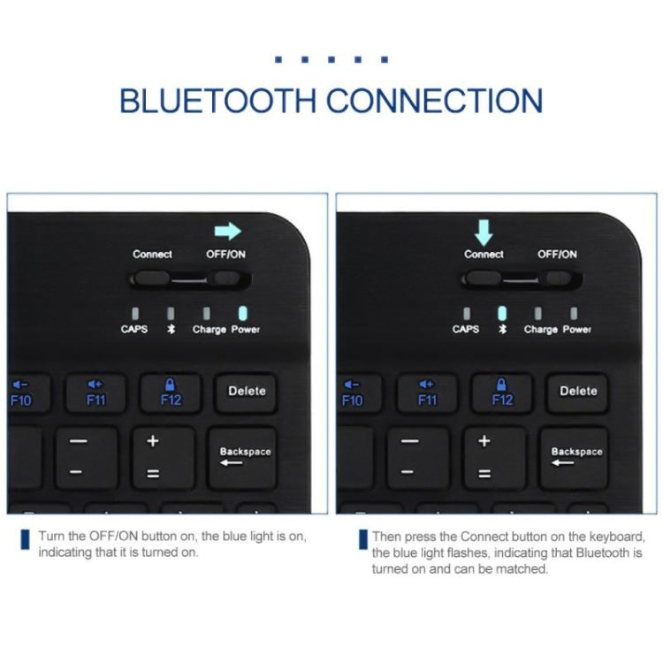 YS-001 9.7-10.1 Inch Tablets Phones Universal Mini Wireless Bluetooth Keyboard, 9.7-10.1 inch Only Keypad, 9.7-10.1 inch with Bluetooth Mouse, 9.7-10.1 inch  with Bluetooth Mouse