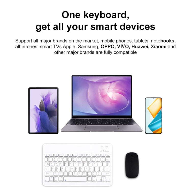 YS-001 9.7-10.1 Inch Tablets Phones Universal Mini Wireless Bluetooth Keyboard, 9.7-10.1 inch Only Keypad, 9.7-10.1 inch with Bluetooth Mouse, 9.7-10.1 inch  with Bluetooth Mouse