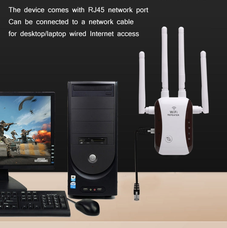 CF-WR758AC WIFI Signal Amplifier Wireless Network Enhancement Repeater, EU Plug, US Plug, AU Plug, UK Plug