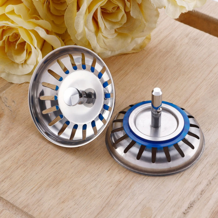 Stainless Steel 304 Washbasin Sink Filter Cover(Bright)