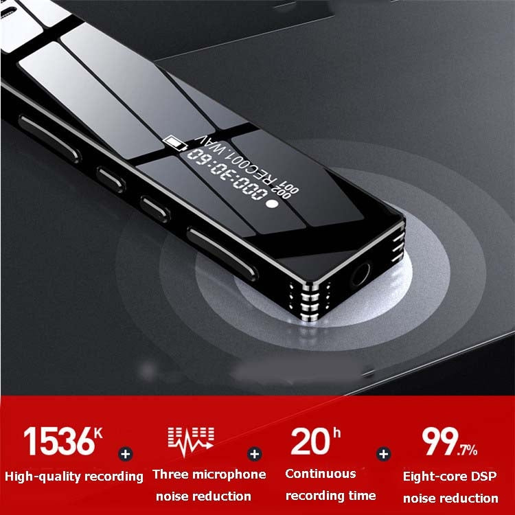 MROBO A10 Professional Voice Recorder HD Noise Reduction Student MP3 Color Screen Player, Capacity: 16 GB