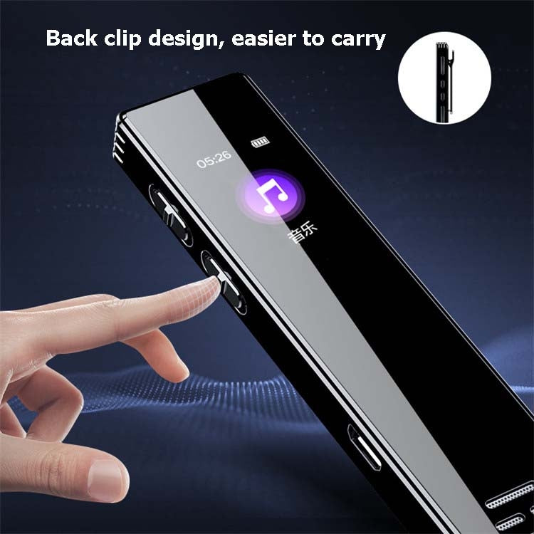 MROBO A10 Professional Voice Recorder HD Noise Reduction Student MP3 Color Screen Player, Capacity: 16 GB