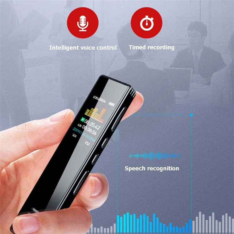 MROBO A10 Professional Voice Recorder HD Noise Reduction Student MP3 Color Screen Player, Capacity: 16 GB