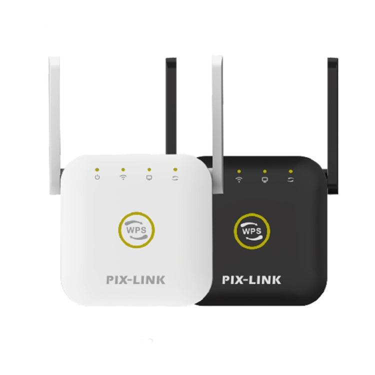 PIX-LINK WR22 300Mbps Wifi Wireless Signal Amplification Enhancement Extender, Plug Type:UK Plug(White)