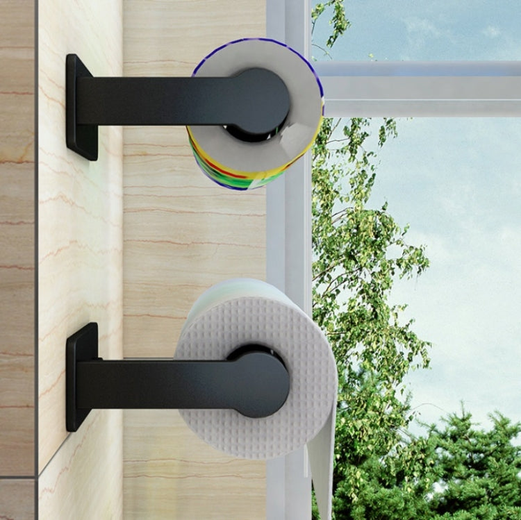 Kitchen Paper Towel Rack Lazy Rag Rack Wall Mount Bracket Roll Paper Holder