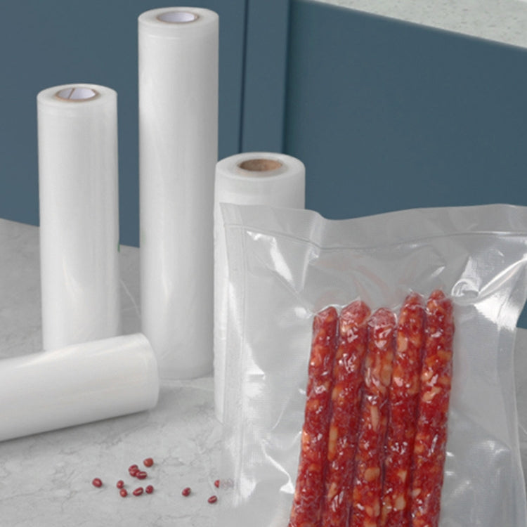 Food Vacuum Preservation Bag Grid Rice Packaging Vacuum Roll Bag, Size: 12x500cm