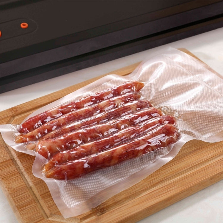 Food Vacuum Preservation Bag Grid Rice Packaging Vacuum Roll Bag, Size: 12x500cm
