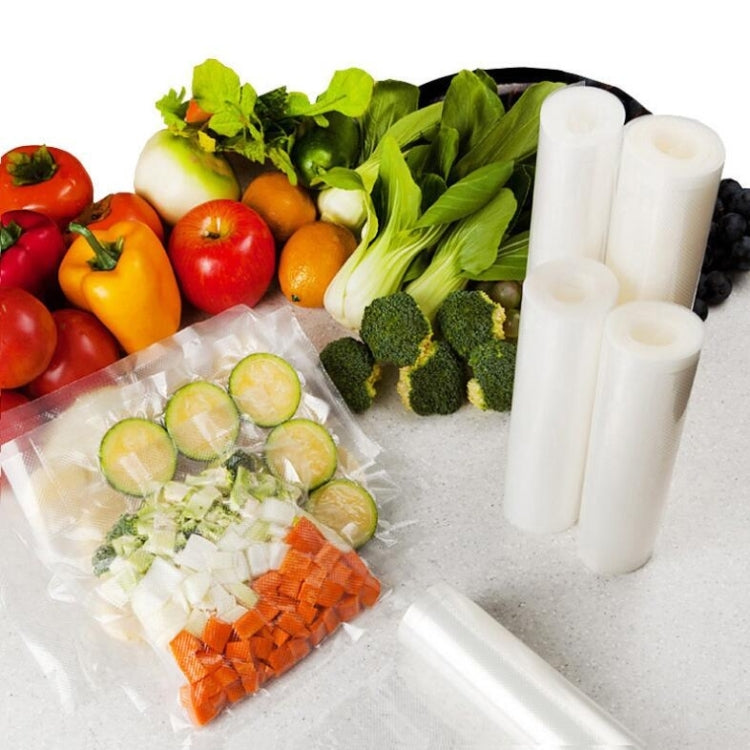 Food Vacuum Preservation Bag Grid Rice Packaging Vacuum Roll Bag, Size: 20x500cm