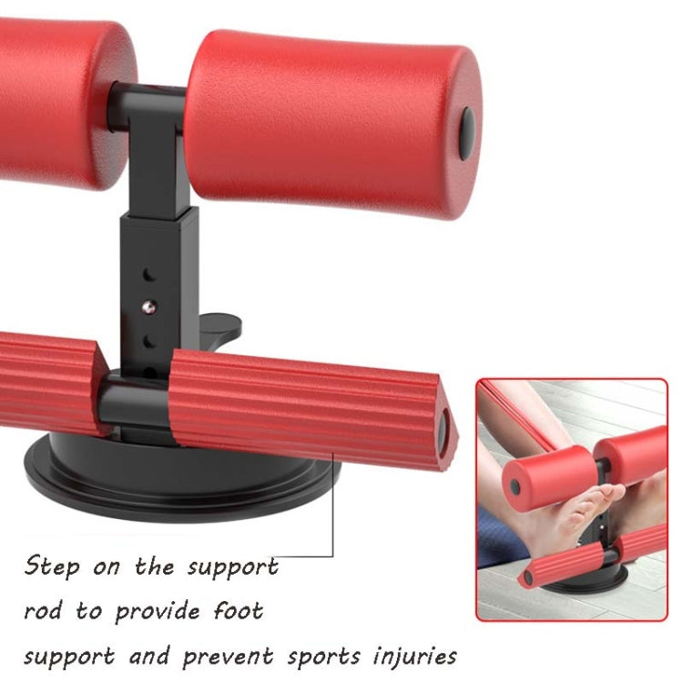 Suction-cup Abdominal Curler Sit-up Aid Household Waistcoat Line, Style:Drawstring + Yoga Mat(Black)