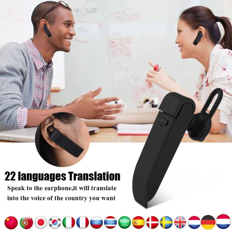 Portable Smart Voice Translator Bluetooth Instant Voice Translator Real-time Travel Business Translator Support 22 Languages
