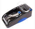 Electric Easy Automatic Cigarette Rolling Machine Tobacco Injector Maker Roller US Plug(Blue)