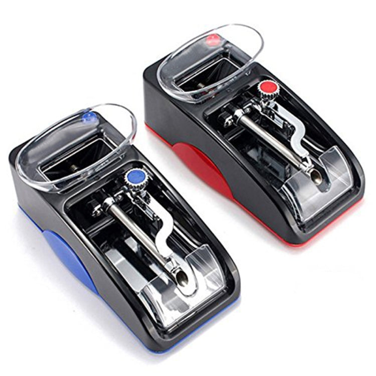 Electric Easy Automatic Cigarette Rolling Machine Tobacco Injector Maker Roller US Plug(Blue)
