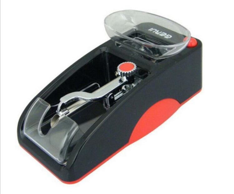 Electric Easy Automatic Cigarette Rolling Machine Tobacco Injector Maker Roller EU Plug(Red)