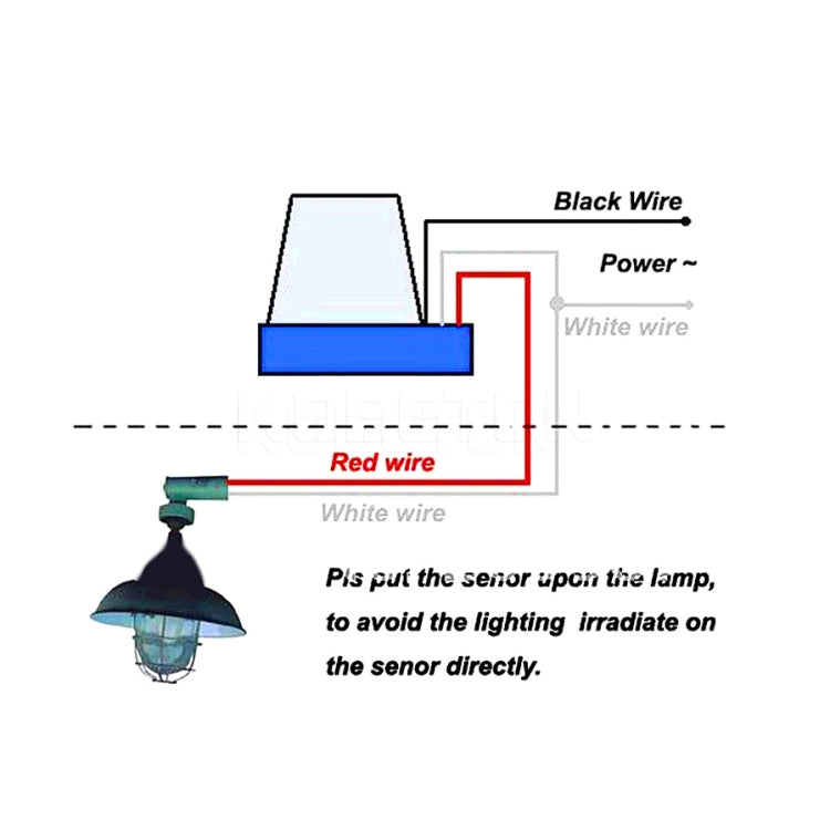 Automatic Switch Sensor Switch Photocell Street Light Switch Control(24V)