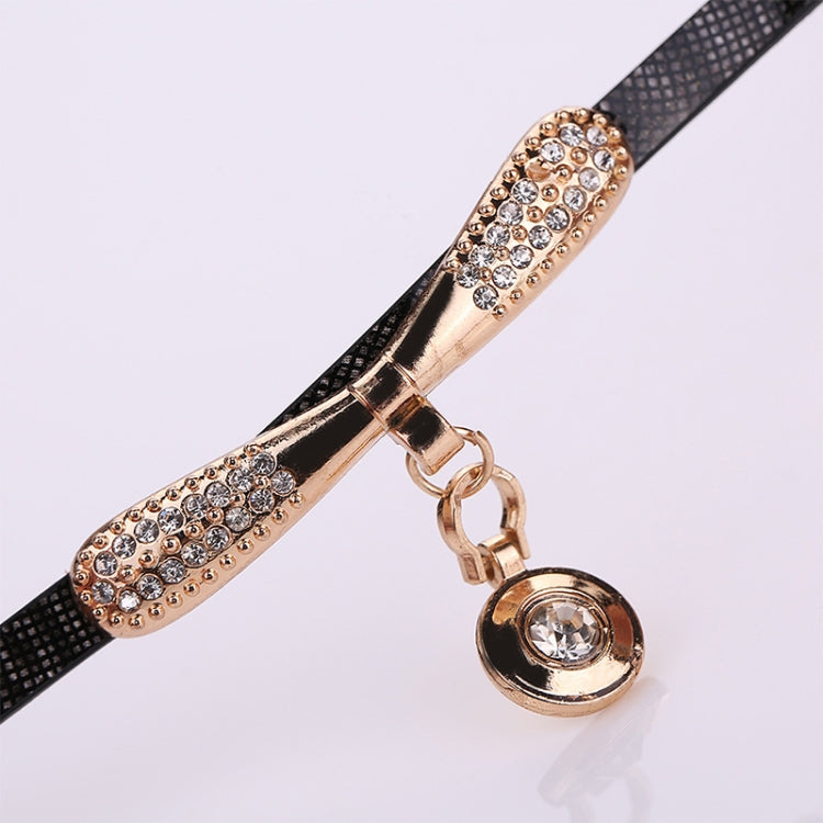 Fashion Women Casual Bracelet Leather Band Watch(Red)