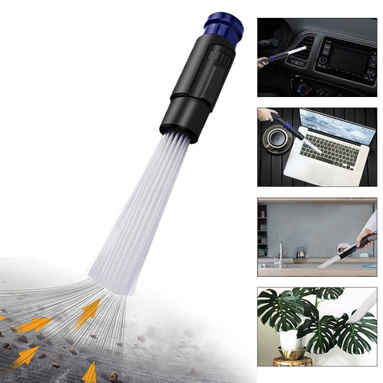 Universal Vacuum Attachment Tool, Tiny Tubes Cleaner for Car /Pets/ Keyboards/Air Vent /Drawers