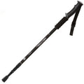 NECASIL Three-section Aluminum Alloy Straight Handle Retractable Trekking Trekking Pole, Three-section (Black), Three-section (Red), Three-section (Blue), Three-section (Silver)