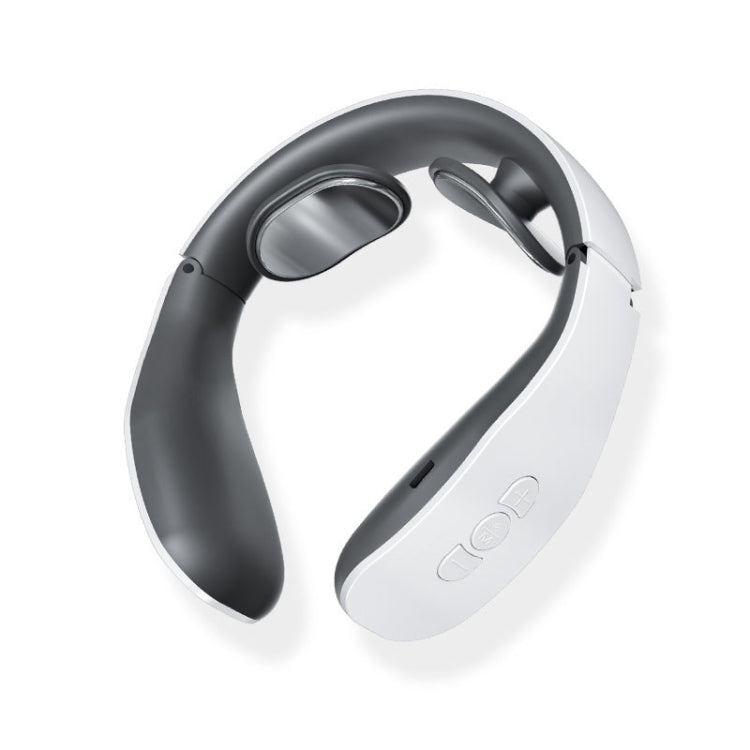 Cervical Massager Electromagnetic Pulse Heating Neck Protector, Style:Charging